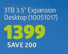 Seagate 3TB 3.5" Expansion Desktop