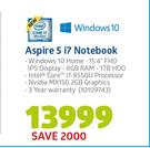 Acer Aspire 5 i7 Notebook