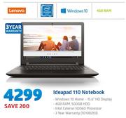 Lenovo Ideapad 110 Notebook