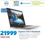 Dell Inspiron 7370 i7 Notebook