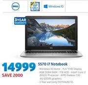 Dell 5570 i7 Notebook