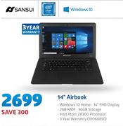 Sansui 14" Airbook