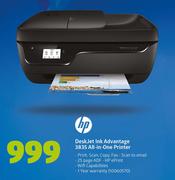 HP Deskjet Ink Advantage 3835 All In One printer
