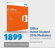 Microsoft Home-Student 2016 Medialess