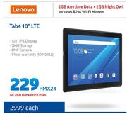 Lenovo Tab 4 10" LTE-Each