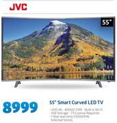 JVC 55" Smart Curved LED TV 
