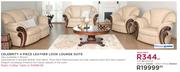 Gomma Gomma Celebrity 4 Piece Leather Look Lounge Suite