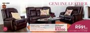 Grafton Everest Newbury 3 Piece 3 Action Leather Lounge Suite MK2