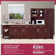 Samantha 4 Piece Kitchen Scheme