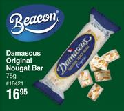 Beacon Damascus Original Nougat Bar-75g 