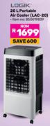 Logik 20Ltr Portable Air Cooler LAC-20