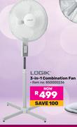 Logik 3-In-1 Combination Fan 850000236