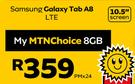 Samsung Galaxy Tab A8 10.5" Screen LTE-On My MTN Choice 8GB