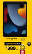 Apple iPad 10.2" Screen 9th Gen 64GB LTE-On My MTN Choice 8GB