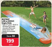 Bestway 4.88m H20GO Single Slide
