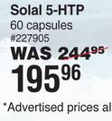Solal 5-HTP-60 Capsules