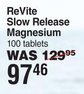 ReVite Slow Release Magnesium-100 Tablets