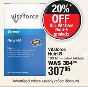 Vitaforce Nutri B-180 Film Coated Tablets