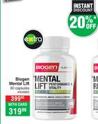 Biogen Mental Lift-60 Capsules