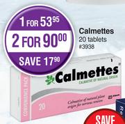 Calmettes-20 Tablets Each