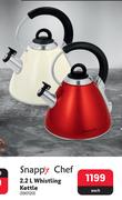 Snappy Chef 2.2L Whistling Kettle 390120