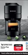 Nespresso Vertuo Pop 456644