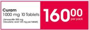 Curam 1000mg 10 Tablets-Per Pack
