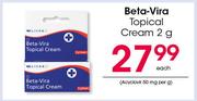 Beta-Vira Topical Cream-2g Each