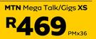 Xiaomi Redmi Note 12 Pro+ 5G Enabled-MTN Mega Talk/Gigs XS