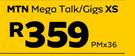 Hisense Infinity H60 5G Enabled-MTN Mega Talk/Gigs XS
