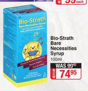 Bio-Strath Bare Necessities Syrup-100ml 