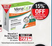 MenaCal.7 Bone Support Value Pack-90 Tablets