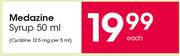 Medazine Syrup-50ml Each