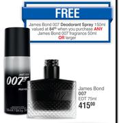 James Bond 007 EDT-75ml