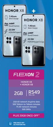 honor x8 contract deals