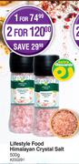Lifestyle Food Himalayan Crystal Salt-2 x 500g