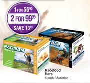 Racefood Bars Assorted 5 Pack-For 1