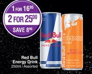 Red Bull Energy Drink Assorted-250ml