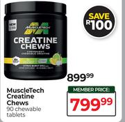 Muscle Tech Creatine Chews-90 Chewable Tablets