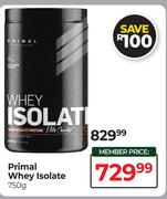 Primal Whey Isolate-750g