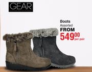 Gear Boots Assorted-Per Pair