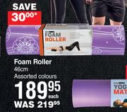 Dis-Chem Living Fit Foam Roller 46cm Assorted Colours-Each