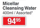 Garnier Skin Active Micellar Cleansing Water Assorted-400ml