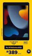 Apple iPad 9th Gen 64GB LTE-On My MTN Choice 8GB