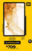 Samsung Galaxy S8 5G Enabled-On My MTN Choice 8GB