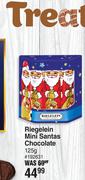 Riegelein Mini Santas Chocolate-125g