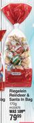 Riegelein Reindeer & Santa In Bag-170g