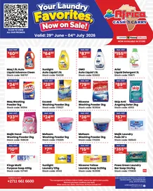 Africa Cash And Carry : Your Laundry Favourites (29 June - 04 July 2026)