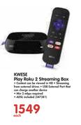 Kwese Play Roku 2 Streaming Box