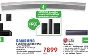 Samsung 3 Channel Soundbar Plus HW-MS6501-Each